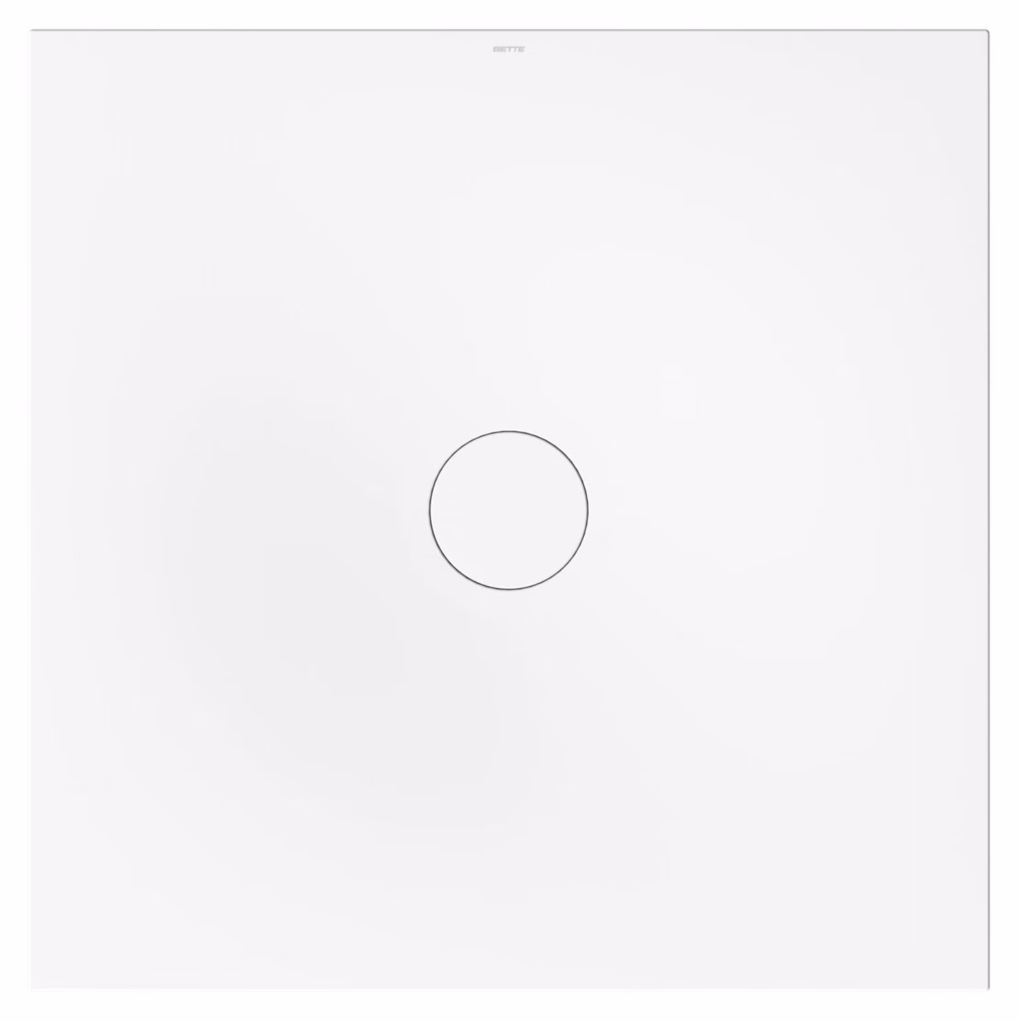 BetteAir Carreau de douche avec support minimum et BetteAntidérapant Sense, 1200x1200mm, blanc, 7361-000AS,T2, 7361-000AS,T2
