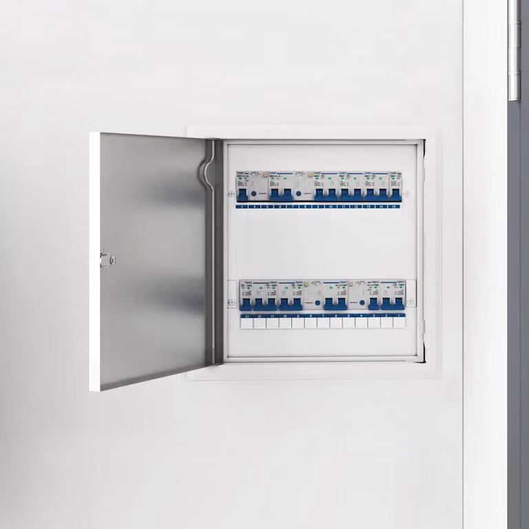 Pannello di Accesso vidaXL in Acciaio e Plastica Bianco Opaco L/P/H: 33 x 33 x 3 cm