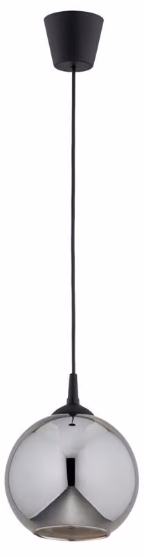 Lampada a sospensione DAXIA nero-grafite 1xE27x15W in plastica, dimensioni: 90x20x20 cm, IP20, Alfa