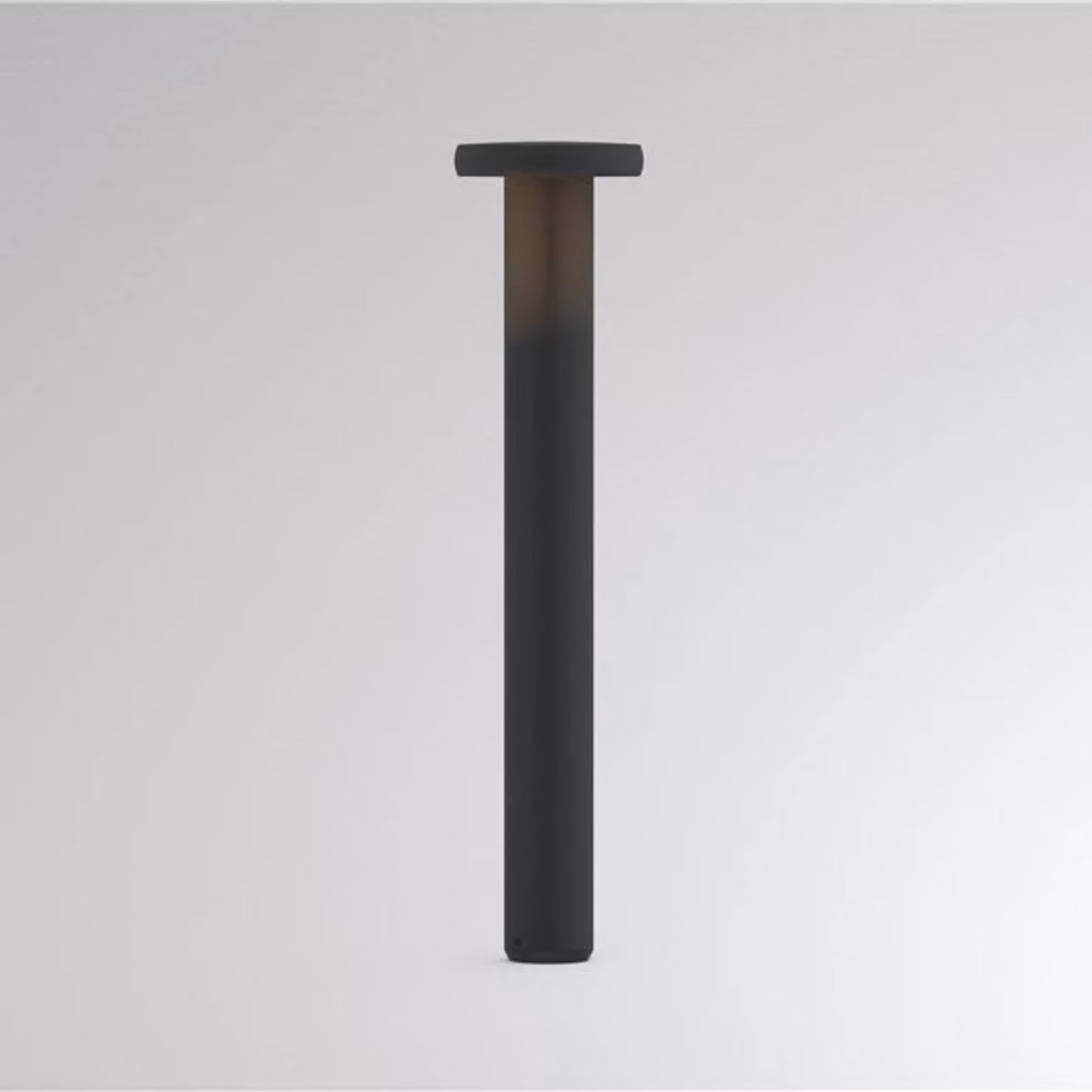 Molto Luce Lampione a LED CIRC, accensione/spegnimento, antracite, altezza 82 cm, IP65 CIRC, Nero, Alluminio, Moderno