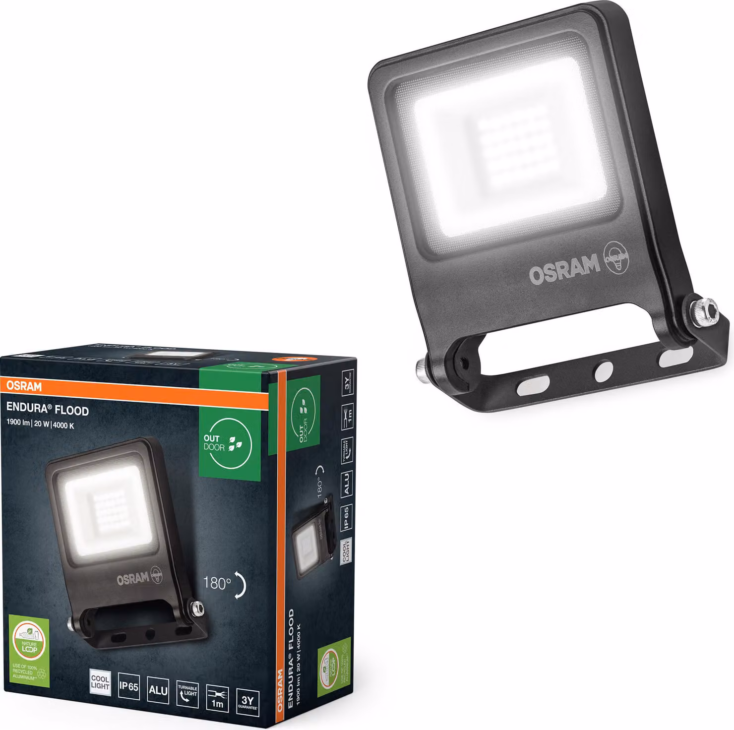 OSRAM LED-Außen-Strahler 20W 840 351873 4099854486067