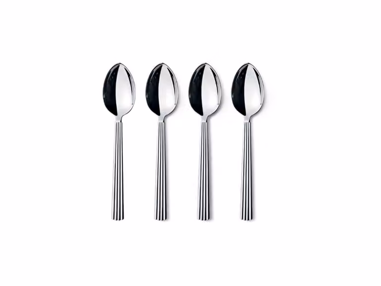 Bernadotte Cucchiaini da Dessert Confezione regalo - Set di 4 pezzi.