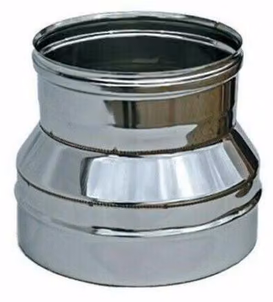 inox mono parete aisi 316 raccordo d.220m-150f