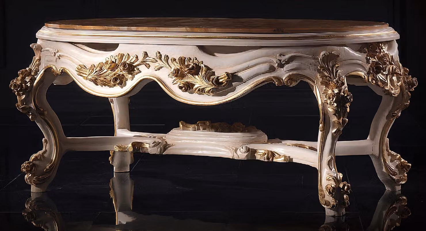 Tische Couchtisch Kaffee Wohnzimmer Tisch Italienische Möbel Barock Rokoko