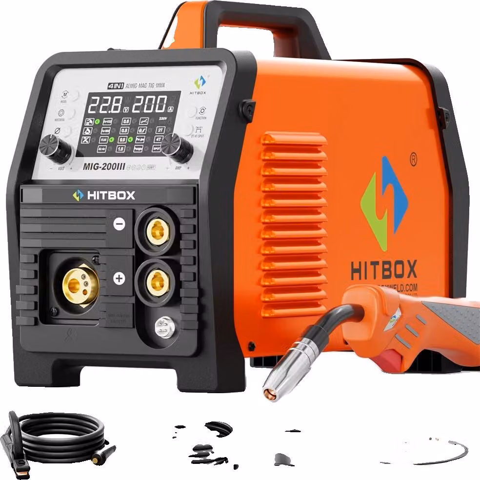 Saldatrice, MMA, MIG Gas, Lift TIG, MIG200III
