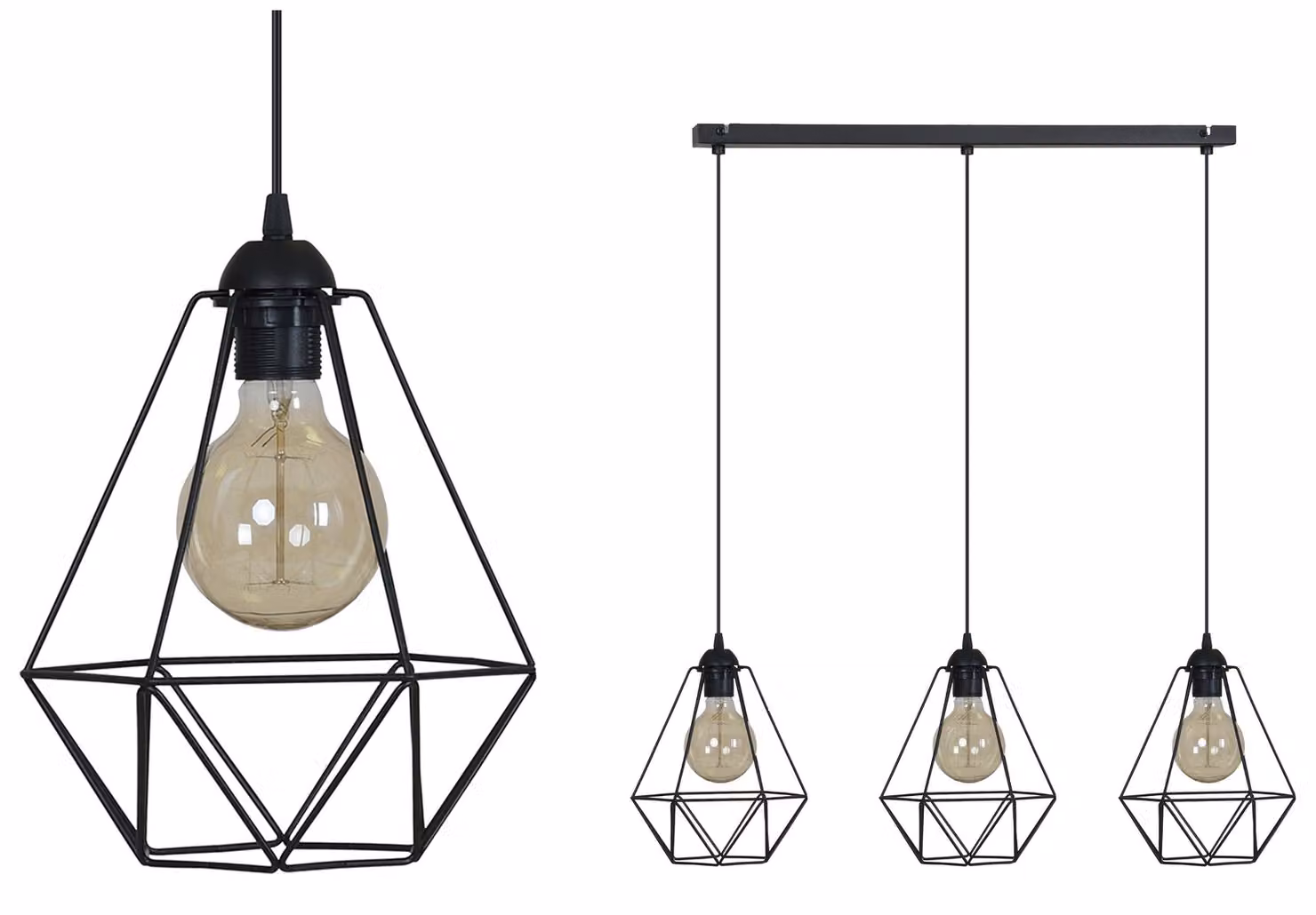Diamond Loft Lampada A Sospensione Edison Industries