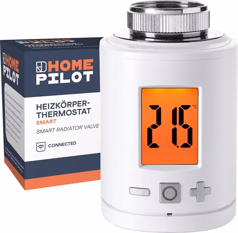 HOMEPILOT termostato di riscaldamento intelligente gateway digitale wireless per il risparmio energetico adatto a Siri Alexa Google Assistant