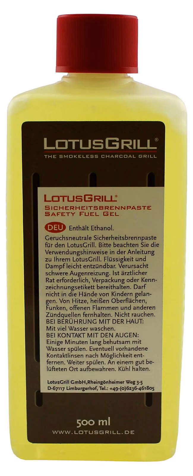 Brandpasta, 500 ml, barbecue a carbone con coperchio, accessori per barbecue