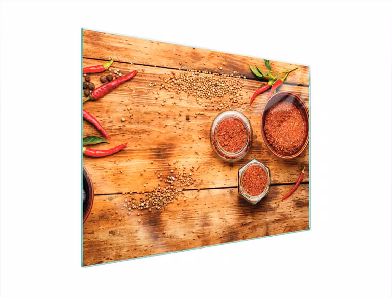 Piastra Di Protezione In Vetro Per Cuore 70X52 Chilli