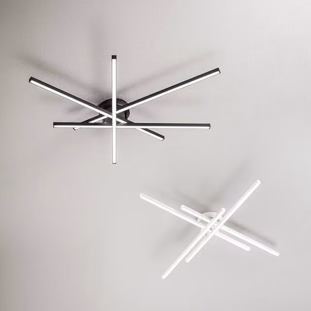 Perenz Syncro Plafoniera LED Regolabile in Alluminio Bianca