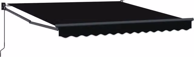 Tenda da Sole | Tenda parasole Nero 300 x 250 x 165 cm Poliestere