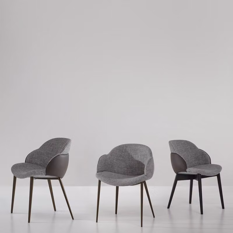 Sedia My Way Wood Bonaldo gambe in legno