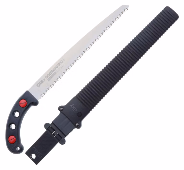 Seghetto a denti larghi, 8 denti/30 mm, 300 mm, per giardinaggio e lavori di giardinaggio