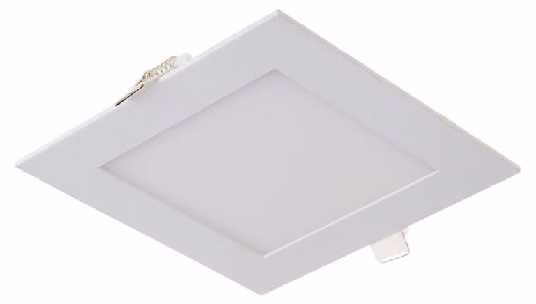 Pannello LED da incasso, 12 Watt, 1160 lumen, luce bianca calda, lunghezza 17 cm