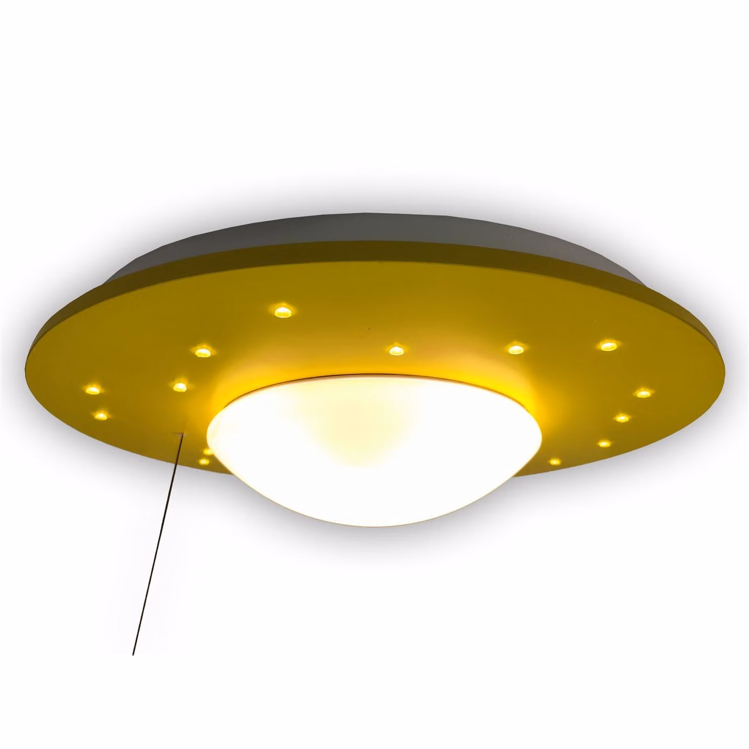 Lampada a soffitto Starlight, colore giallo sole