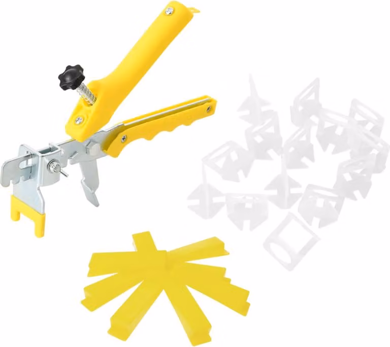 Sistema di livellamento per piastrelle 500 cunei 2500 clip 1,5 mm