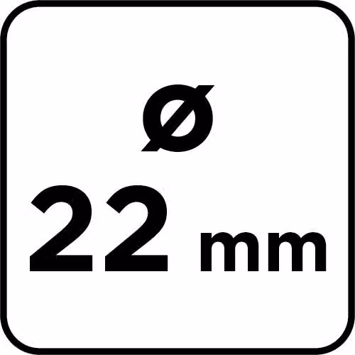 Trapano per calcestruzzo SDS Plus a doppia spirale, 22 x 1000 mm