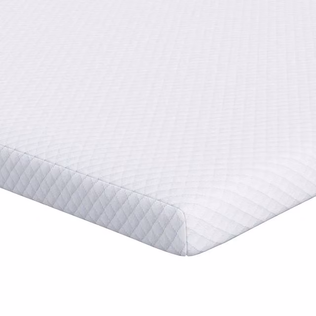 Topper per materasso in tessuto Jacquard bianco DESIGN IN L/P: 140 x 200 cm CFW2661449