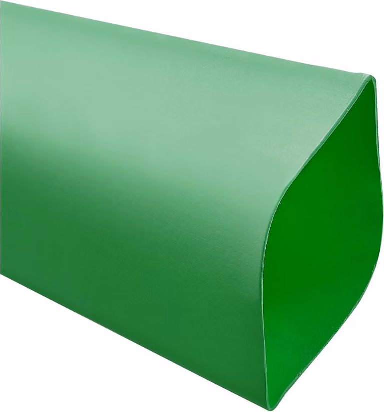 Tubo termoretraibile STEX24, rapporto di restringimento 2:1, venduto al metro, colore verde, dimensioni 76,2/38,1 mm, 3 pollici, temperatura di restringimento WSM2: minima 110°C, completa a