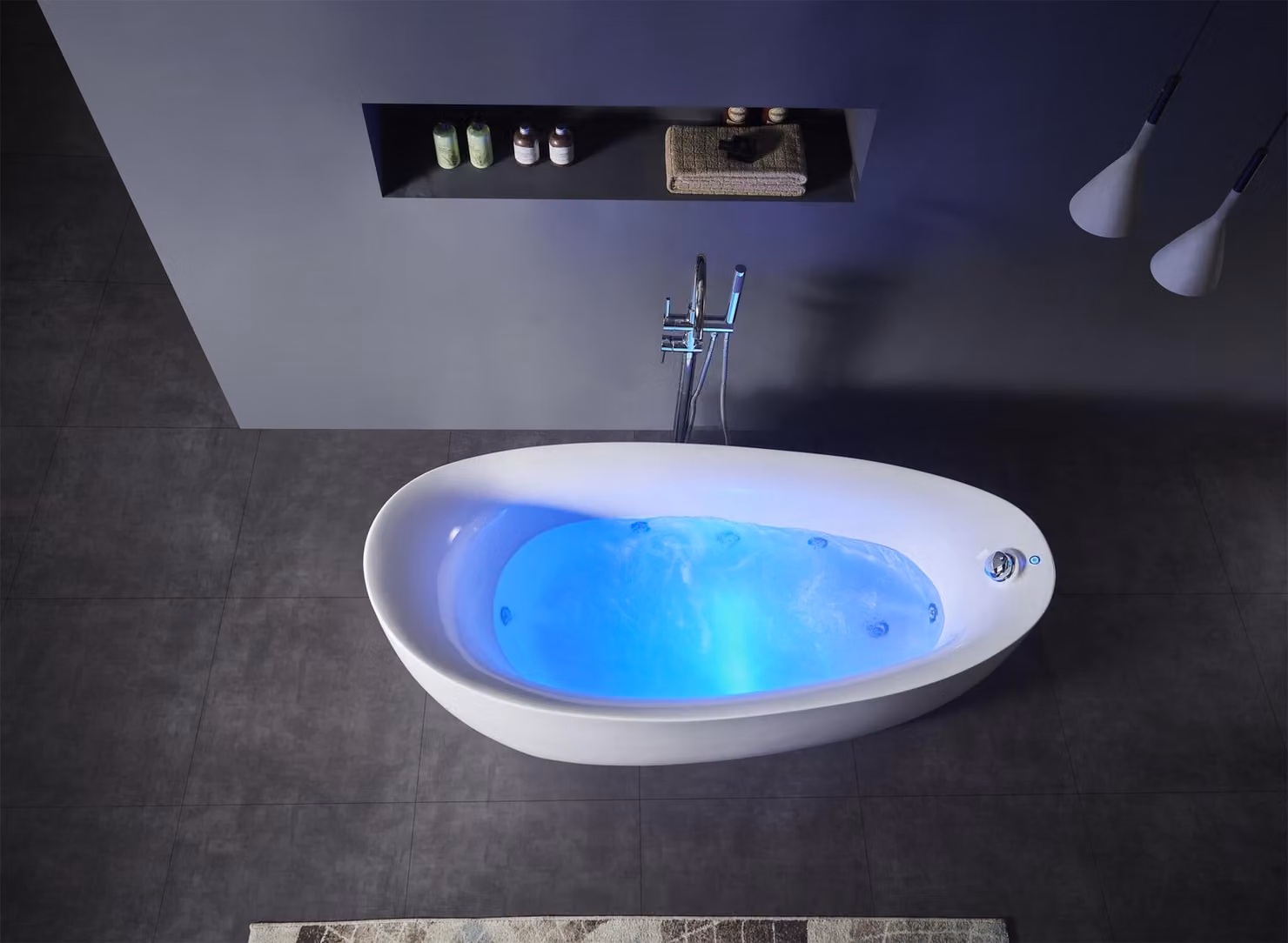 Indoor Whirlpool Badewanne Whirlwanne Home Eckbadewanne Spa Wanne
