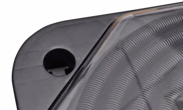 Set di 2 riscaldatori solari per piscine DESIGN IN da 735 W, colore nero