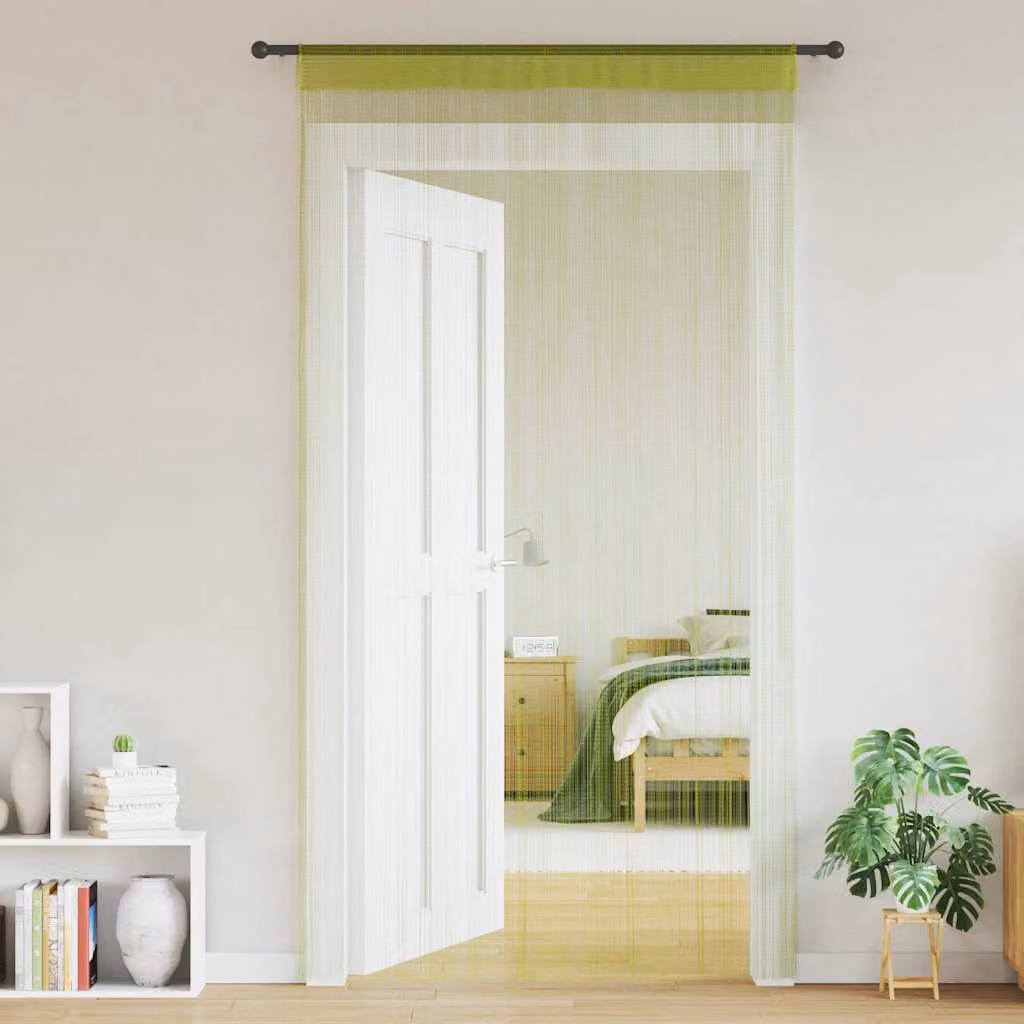 vidaXL 2 Pz Tende a Fili 140x250 cm Verdi