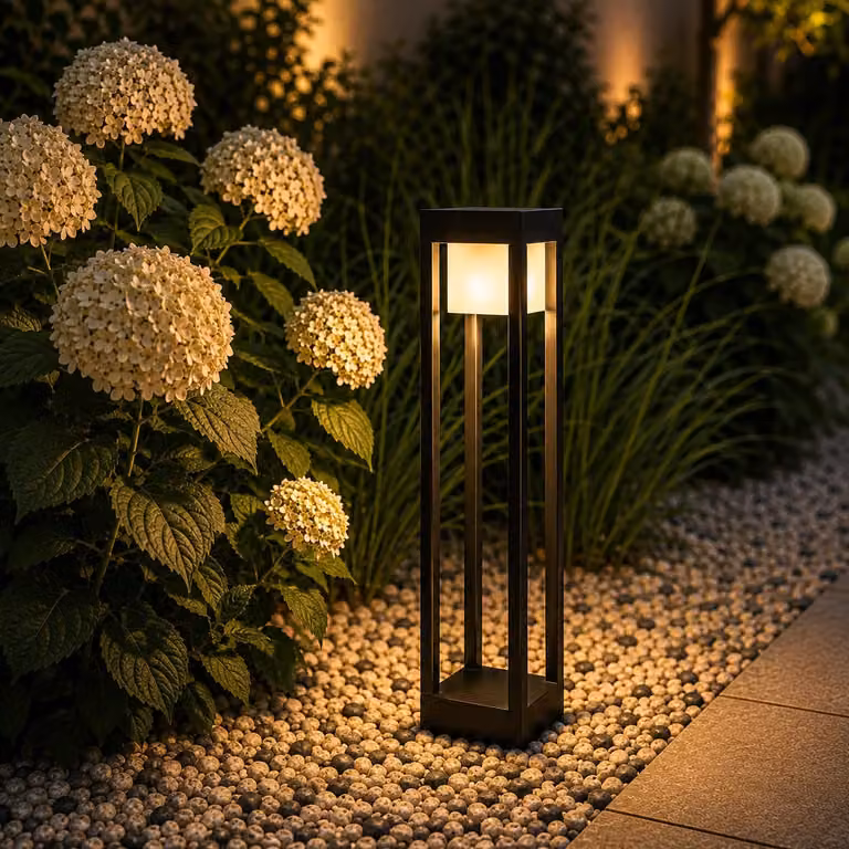 LUMILED LED luce di percorso 12W luce di bitta per esterni 1140Lm 3000K IP54 60cm nero alluminio luce di sentiero luce esterna illuminazione giardino luce di sentiero verticale a prova di spruzzi bianco caldo