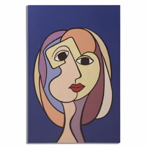 Quadri Moderni SPAMPA DIPINTA DOUBLE FACES LARGE -A- CM 80X3X120 Mauro Ferretti