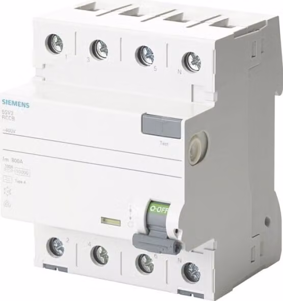 Siemens FI-SCHUTZ TIPO A 63/4 100MA SEL (5SV3446-8)