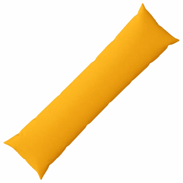 Federa vidaXL HEERLEN Giallo Chiaro in Poliestere L 145 x P 40 cm