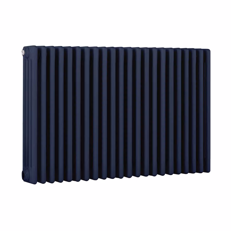 Radiatore Orizzontale a Colonne (4 Colonne) 600mm x 1010mm - Blu (Deep Sea Blu) - Regent