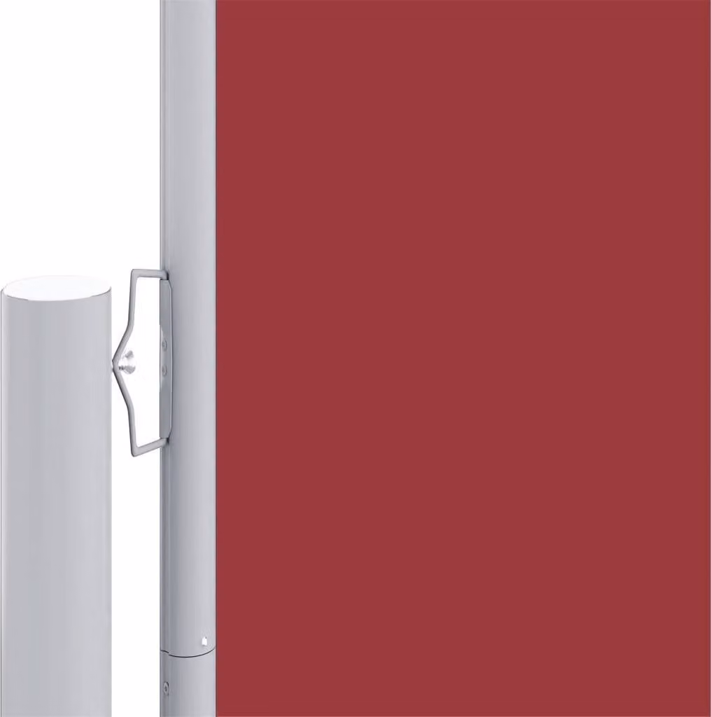 Tenda Laterale Retrattile Rossa 160x1000 cm