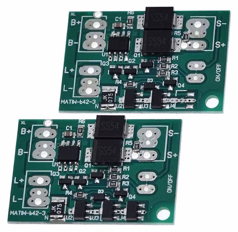 2 lampade a LED solari con interruttore di controllo automatico, 1000 mA