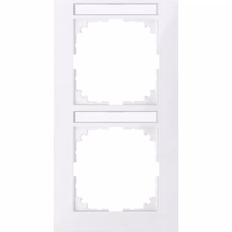 MERTEN MEG4022-3619 Cornice doppia M-Pure bianco polare
