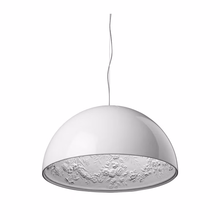 Flos - Skygarden Small - Lampada a sospensione - Bianco Lucido