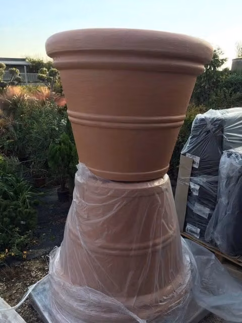 Vaso Resina rotazionale campana Tondo Jesolo 110 Vasar Telcom grandi dimensioni
