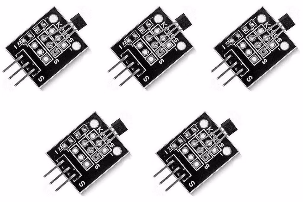 Modulo sensore magnetico Hall-Effekt KY-003, 5V DC, per Arduino