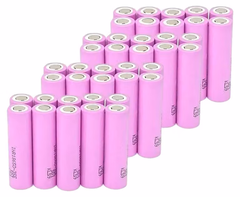 Batterie al litio, capacità 3500mAh, certificate CE, confezione da 40 pezzi, 3,7 V