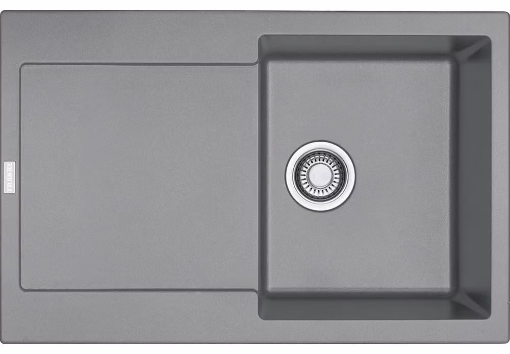 Franke Maris lavello da incasso Fragranit lavello MRG 611-78 Stone Grey Pulsante in acciaio inox da 45 cm 114.0477.487