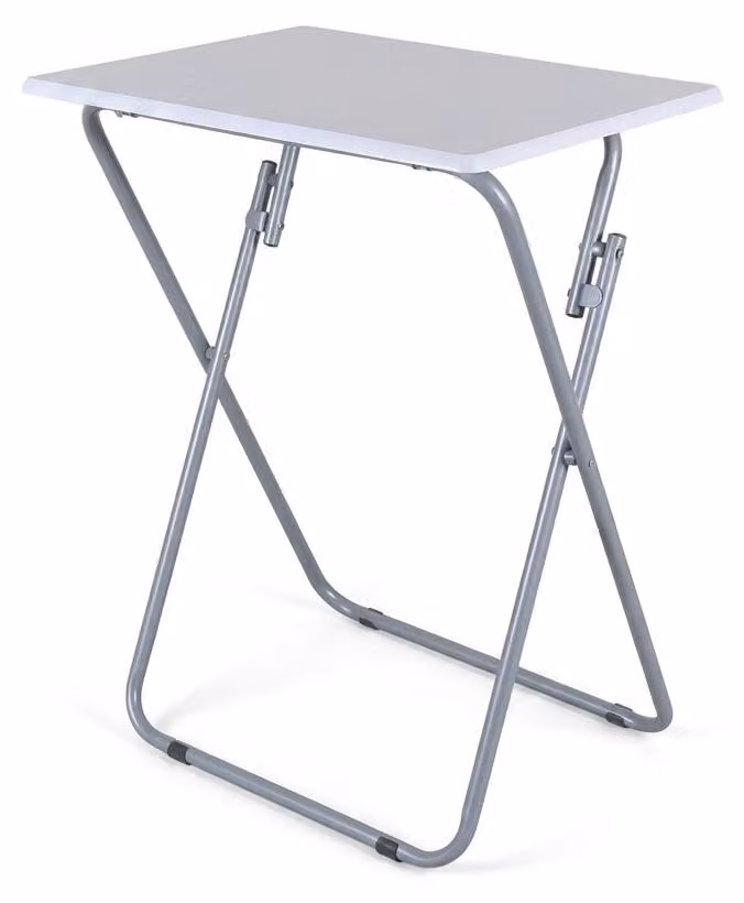 Tavolino Rettangolare Arredo Soggiorno Casa 48x38x66cm.Variante:BIANCA