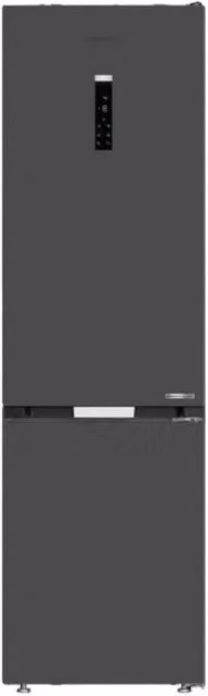 Frigorifero combinato Grundig GKPN66840LXRW colore antracite con tecnologia No Frost, capacità 324 lt, classe energetica C, con WiFi e Zero Degree Zone, L/P/H: 59,5 x 66,3 x 186,5 cm