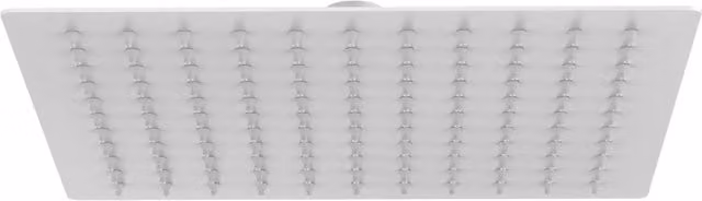 Soffione Doccia Slim Quadro Bianco Opaco 30 cm x 30 Remer