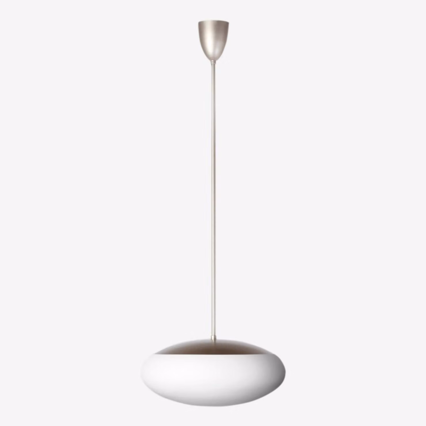Lampada a sospensione LUCIS DAPHNE ZT 3x75(57)W E27 vetro Argento Dorato Opal ZT.13.D550.70