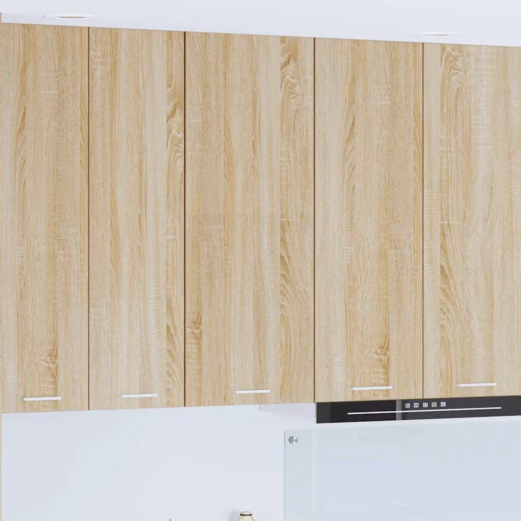 vidaXL Armadio pensile da cucina moderno in legno Rovere Sonoma marrone L: 40 cm, P: 31 cm, H: 100 cm