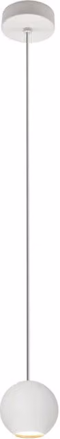 Lampada a Sospensione Bora Beneito & Faure LED 8,5W 36º 2700K Bianco Opaco