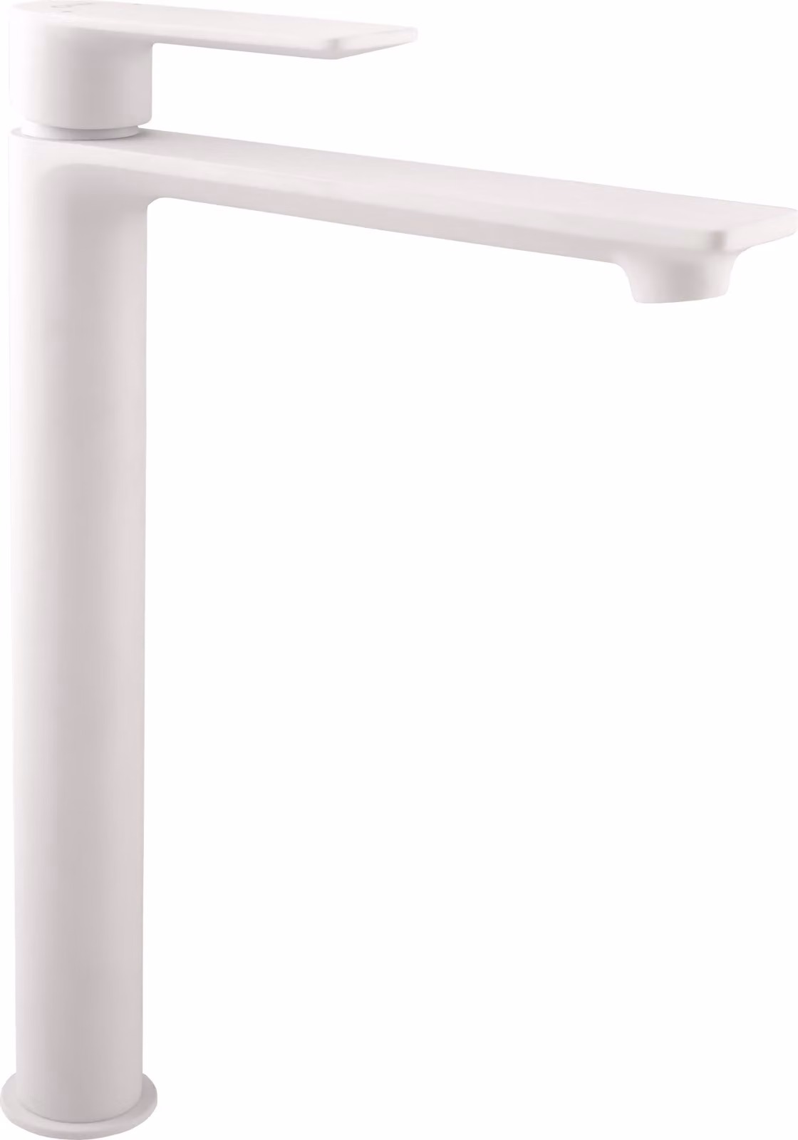 NIL - Miscelatore per lavabo alto senza scarico, bianco opaco NL130.0BMAT, RAV Slezák