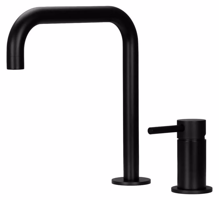 Miscelatore da cucina nero, modello PLX2HU-10, serie Pure.Sink