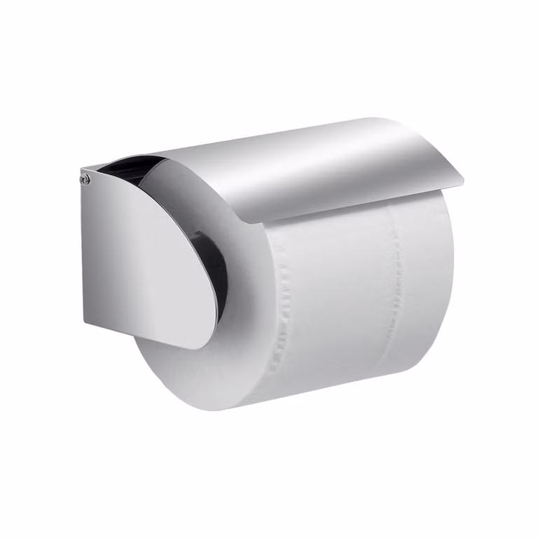 Portarotolo coperto da muro in acciaio inox AISI 304 Gedy 5025 serie PROJECT Satinato