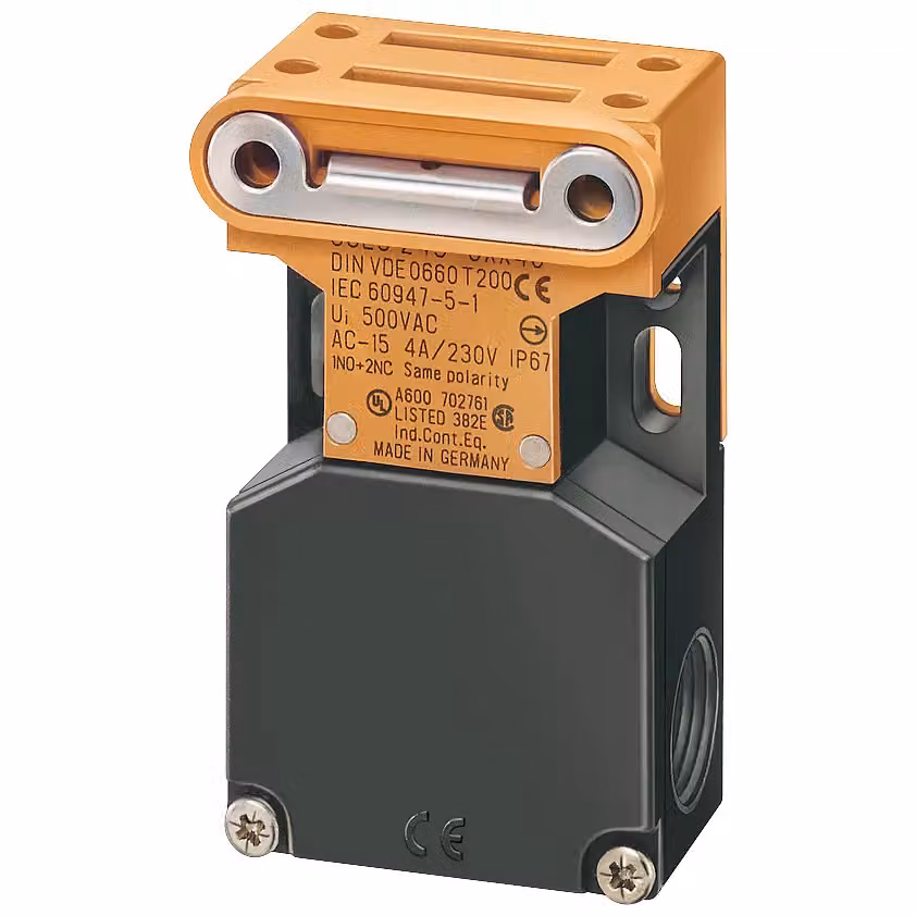 Interruttore di posizione di sicurezza Siemens con attuatore separato, laterale e frontale 3SE22430XX