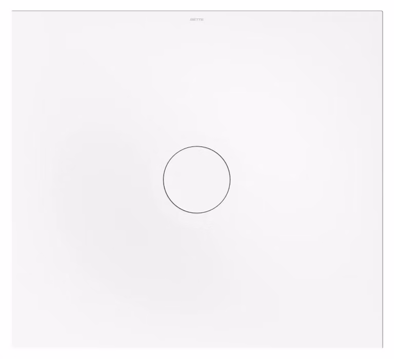 BetteAir Carreau de douche avec support minimum et BetteAntidérapant Sense, 1100x1000mm, blanc, 7360-000AS,T2, 7360-000AS,T2